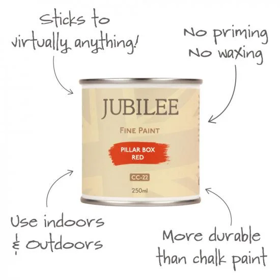 Guild Lane Jubilee Maker Paint (CC-22), Pillar Box Red (250ml) — image 12 of 14