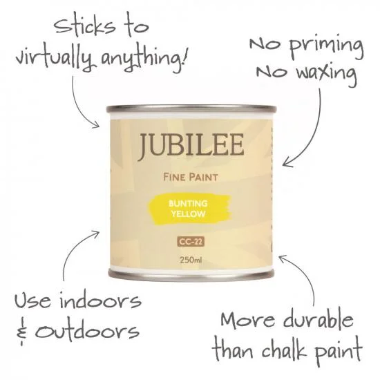 Guild Lane Jubilee Maker Paint (CC-22), Bunting Yellow (250ml) — image 13 of 15