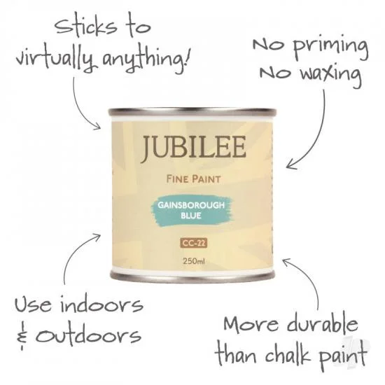 Guild Lane Jubilee Maker Paint (CC-22), Gainsborough Blue (250ml) &mdash; image 13 of 15