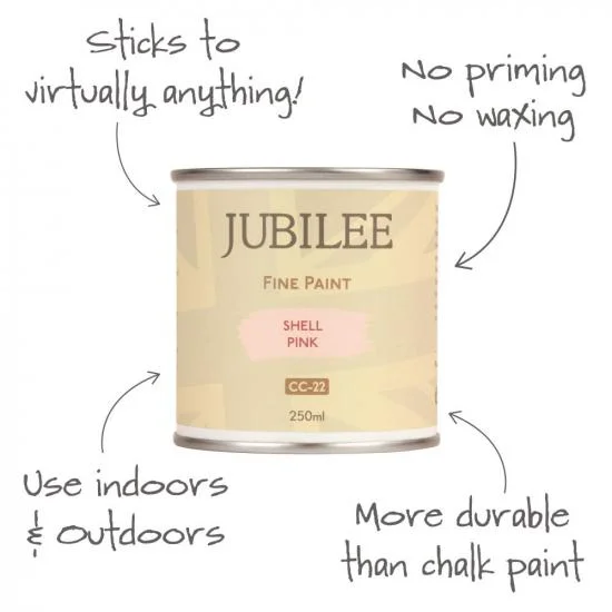 Guild Lane Jubilee Maker Paint (CC-22), Shell Pink (250ml) — image 11 of 13