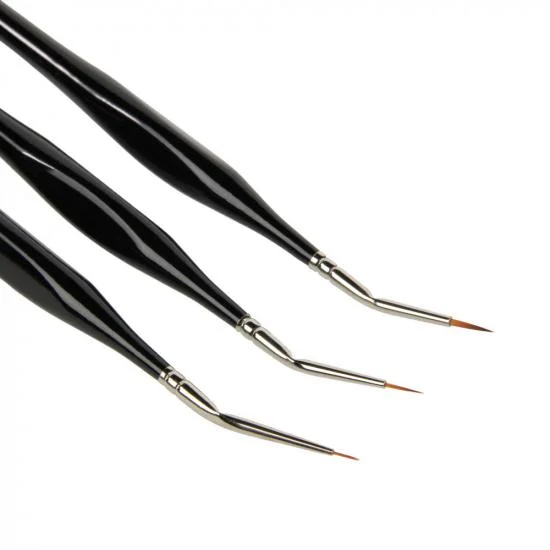 Guild Materials Miniature Angled Brush Set (3 pcs) — image 2 of 7
