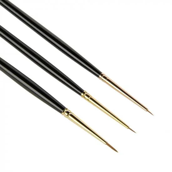 Guild Materials Professional Miniature Brush Set (3 pcs) &mdash; image 2 of 4