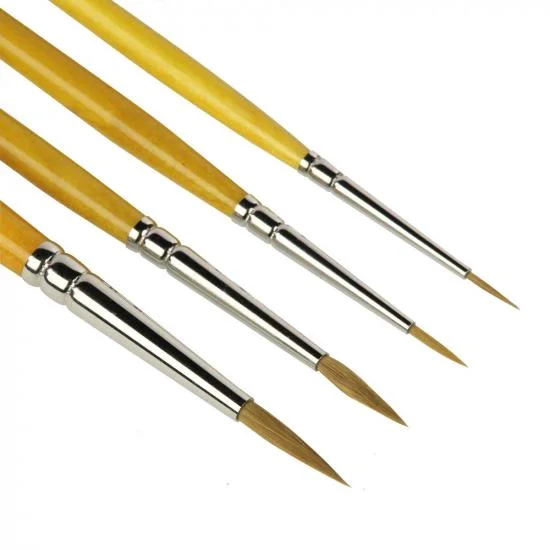 Guild Lane Fine Detail Brush Set (4 pcs) — image 2 of 4