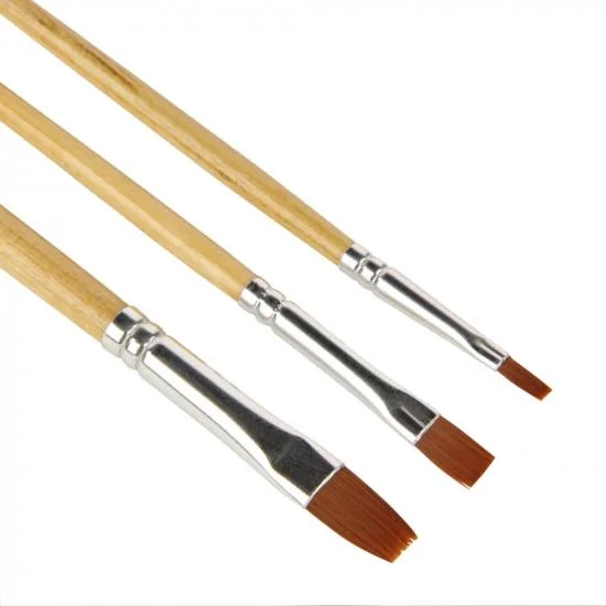 Guild Materials Flat Brush Set (3 pcs) — image 2 of 5