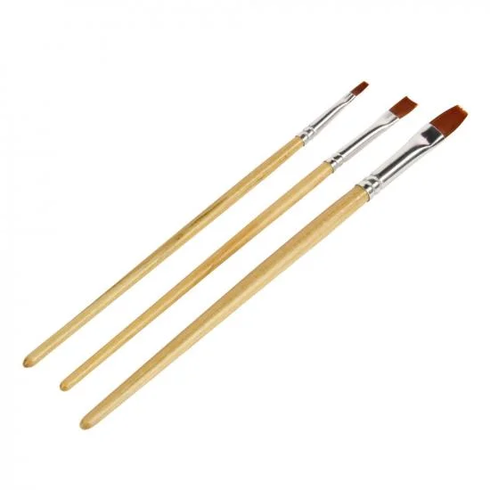 Guild Materials Flat Brush Set (3 pcs) — image 3 of 5