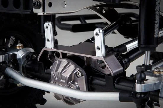 GMade Gs01 Front Axle Truss Upper Link Mount (Ti. Grey) &mdash; image 3 of 4