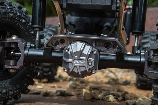 GMade Gs01 Front Axle Truss Upper Link Mount (Ti. Grey) &mdash; image 4 of 4