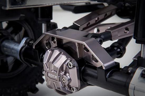 GMade Gs01 Rear Axle Truss Upper Link Mount (Ti. Grey) &mdash; image 3 of 4