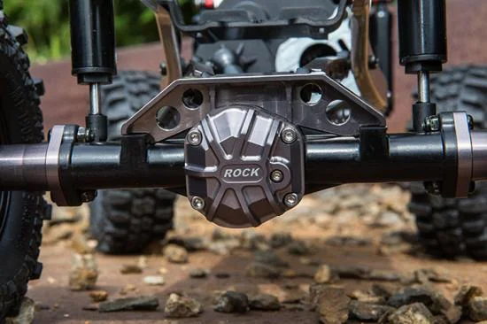 GMade Gs01 Rear Axle Truss Upper Link Mount (Ti. Grey) &mdash; image 4 of 4