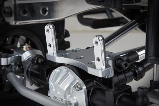 GMade Front Upper Link Mount (Silver) For Gs01 Axle &mdash; image 3 of 3