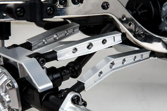 GMade Gs01 Machined M3 54mm Upper Link (Silver) (2) &mdash; image 3 of 3