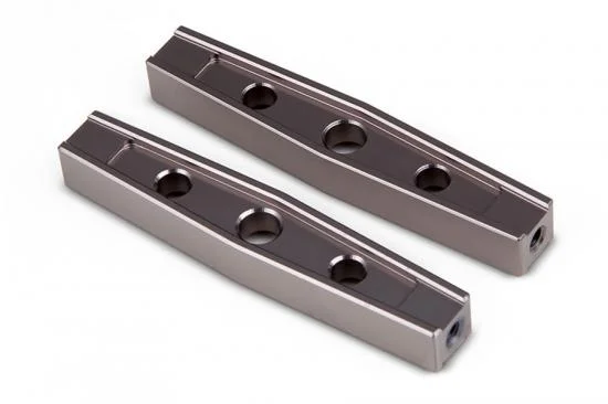 GMade Gs01 Machined M3 54mm Upper Link (Titanium Grey) (2) &mdash; image 2 of 3
