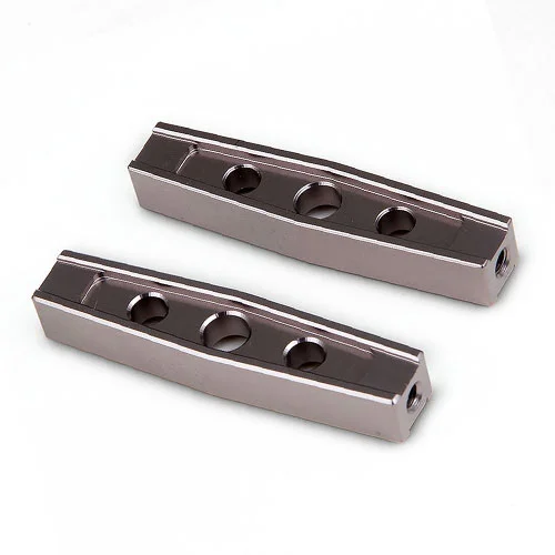 GMade Gs01 Machined M3 44mm Upper Link (Titanium Grey) (2)