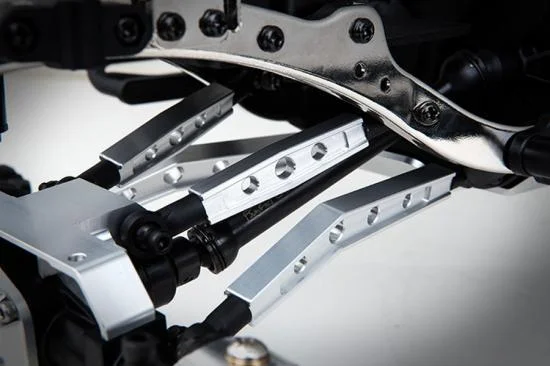GMade Gs01 Machined M3 78mm Bent Lower Link (Silver) (2) &mdash; image 4 of 4