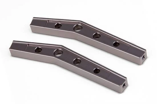 GMade Gs01 Machined M3 78mm Bent Lower Link (Ti. Grey) (2) — image 2 of 4