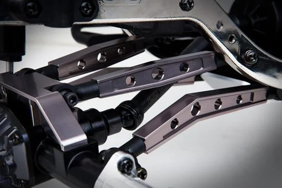 GMade Gs01 Machined M3 54mm Upper Link (Titanium Grey) (2) &mdash; image 3 of 3
