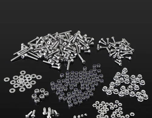 GMade Gs01 Stainless Steel Hex Bolts + Nuts For Gs01 4-Link