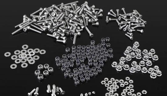 GMade Gs01 Stainless Steel Hex Bolts + Nuts For Gs01 4-Link &mdash; image 2 of 2