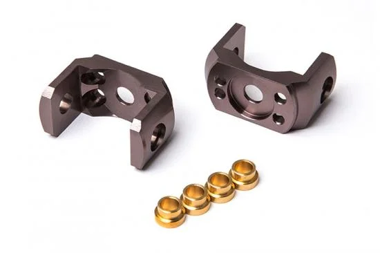 GMade Aluminium C-Hub Carrier (Titanium Grey) Gs01 Axle (2) &mdash; image 2 of 3