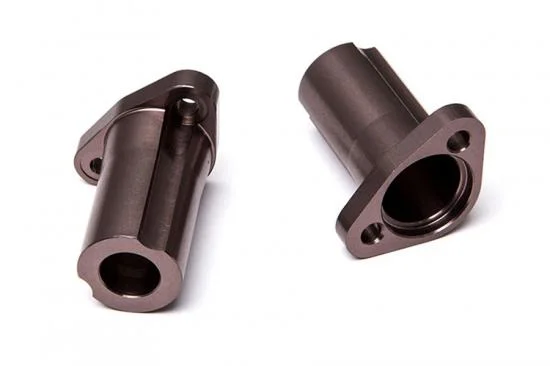 GMade Aluminium Straight Axle Adapter (Ti. Grey) Gs01 Axle &mdash; image 2 of 3