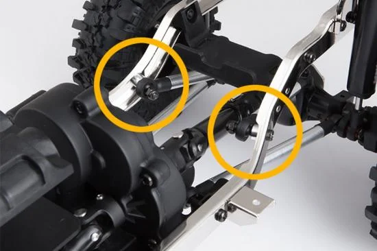 GMade Metal Spacers For Gs01 4-Link Suspension Kit &mdash; image 4 of 4
