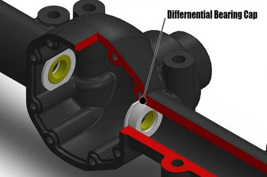 GMade R1 Aluminium Differentia Bearing Cap (4) — image 2 of 2
