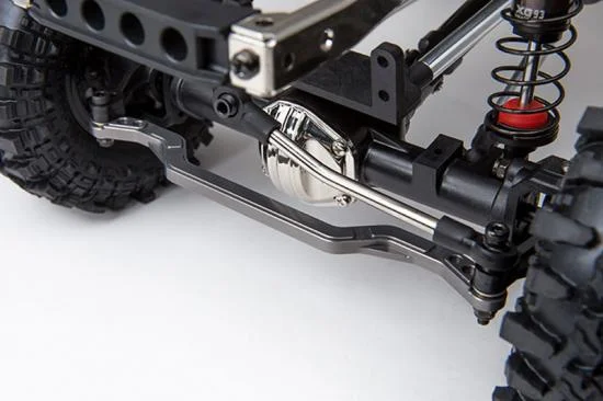 GMade Gs01 Machined Steering Link 116mm (Titanium Grey) &mdash; image 2 of 2