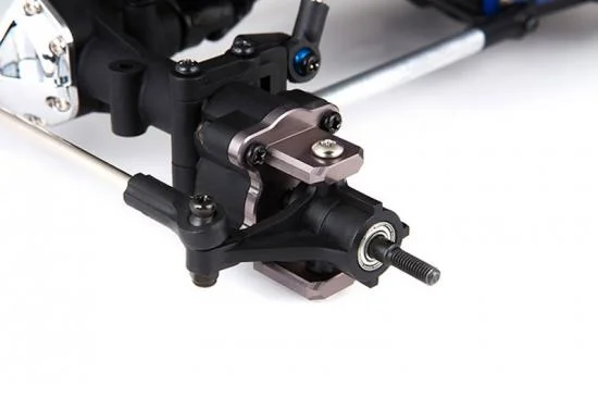 GMade Aluminium C-Hub Carrier (2) Titanium Gray R1 Axle — image 3 of 3