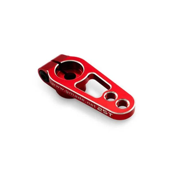 GMade Aluminium Clamping Servo Arm (Red) (25T) — image 1 of 4