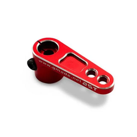 GMade Aluminium Offset Clamping Servo Arm (Red) (25T) — image 1 of 4
