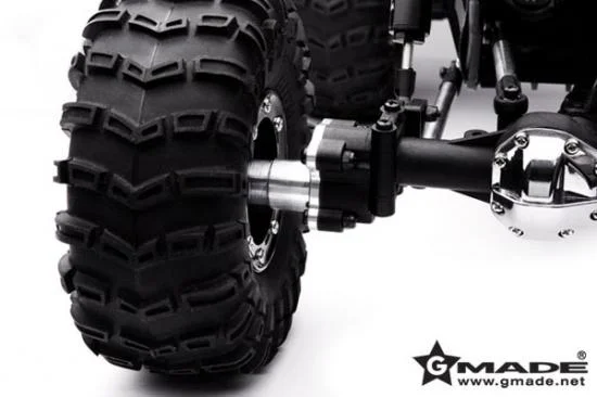 GMade Aluminium Straight Axle Adapter (2) For R1 &mdash; image 2 of 3