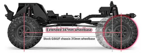 GMade GS02F Spider Portal TS Assembly Kit — image 16 of 18