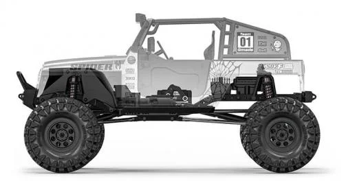 GMade GS02F Spider Portal TS Assembly Kit — image 15 of 18