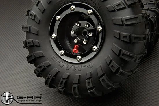 GMade G-Air System Wheel Red Metal Stoppers (2) &mdash; image 2 of 2