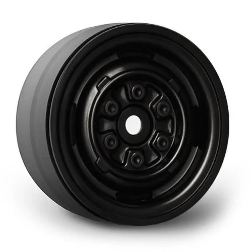 GMade 1.9 Vr01 Beadlock Wheels (Black) (2) — image 1 of 5