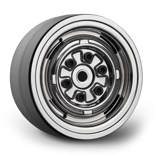 GMade 1.9 Vr01 Beadlock Wheels (Chrome) (2) — image 6 of 6