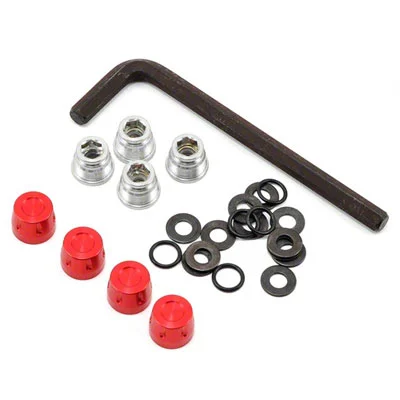 GMade 1.9 Rh01 Wheel Hubs (Red) (4) — image 1 of 3
