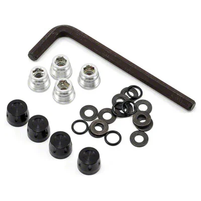 GMade 1.9 Rh01 Wheel Hubs (Black) (4) — image 1 of 3