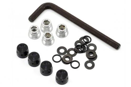 GMade 1.9 Rh01 Wheel Hubs (Black) (4) — image 2 of 3