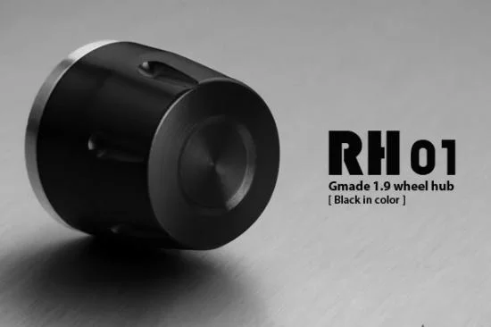 GMade 1.9 Rh01 Wheel Hubs (Black) (4) — image 3 of 3