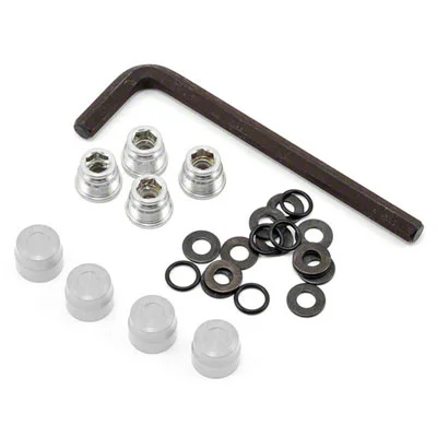 GMade 1.9 Rh02 Wheel Hubs (Silver) (4) — image 1 of 2