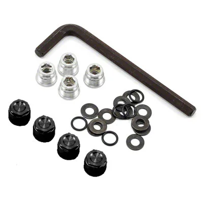 GMade 1.9 Rh04 Wheel Hubs (Black) (4) — image 1 of 3