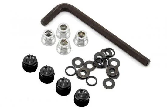 GMade 1.9 Rh04 Wheel Hubs (Black) (4) — image 2 of 3