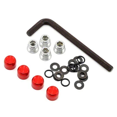 GMade 1.9 Rh05 Wheel Hubs (Red) (4) — image 1 of 3
