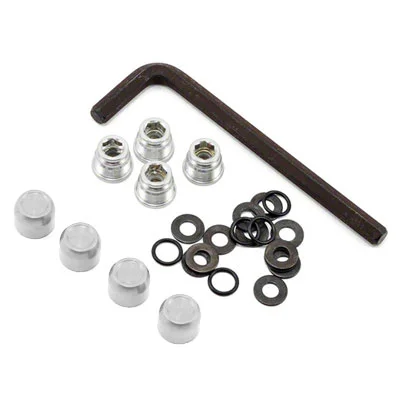 GMade 1.9 Rh05 Wheel Hubs (Silver) (4) — image 1 of 3