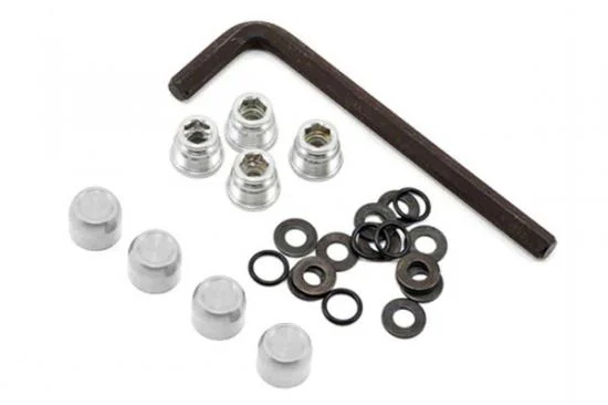 GMade 1.9 Rh05 Wheel Hubs (Silver) (4) — image 2 of 3