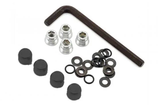 GMade 1.9 Rh05 Wheel Hubs (Black) (4) — image 2 of 3