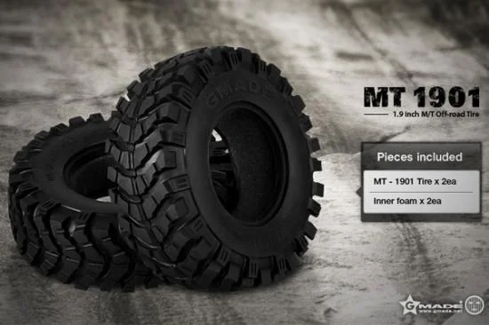 GMade 1.9 MT 1901 Off-Road Tyres (2) — image 2 of 4