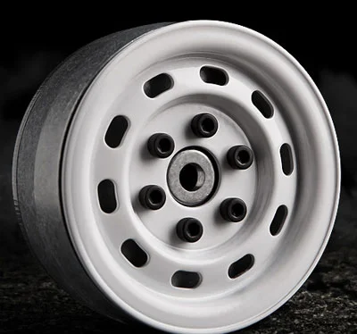GMade 1.9 SR02 Beadlock Wheels (Gloss White) (2) — image 1 of 5