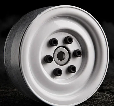 GMade 1.9 SR03 Beadlock Wheels (Gloss White) (2) — image 1 of 5